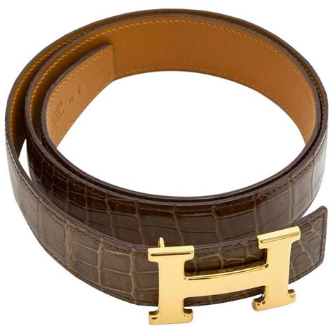 hermes alligator belt price|hermes alligator On Sale .